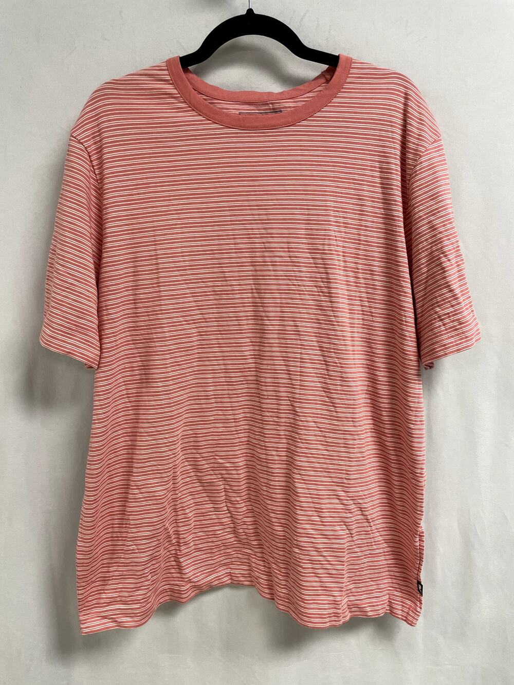 VINEYARD VINES Men's Short Sleeve Striped Tee Crewneck Pima Cotton Peach XL